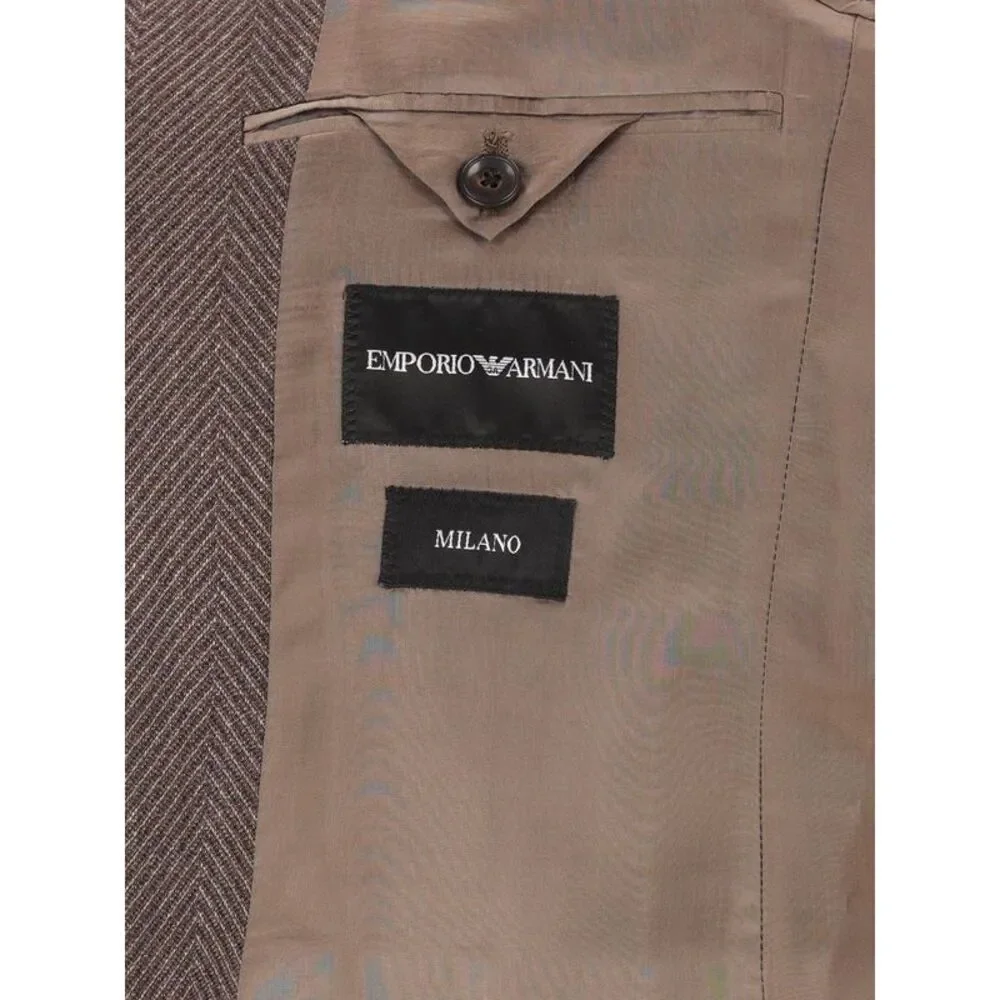 Emporio Armani Men Herringbone Suit